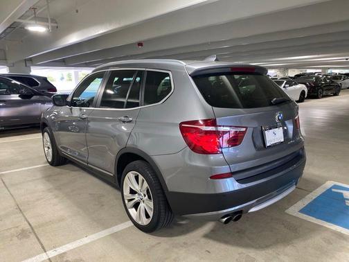 Space Gray Metallic 2012 BMW X3 xDrive35i