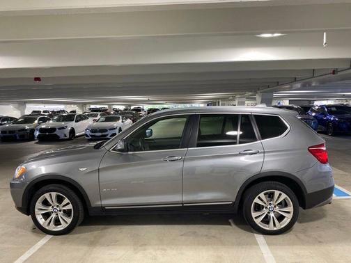 Space Gray Metallic 2012 BMW X3 xDrive35i