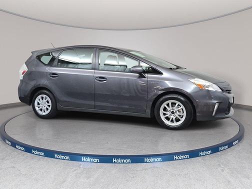 Magnetic Gray Metallic 2014 Toyota Prius v Three