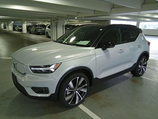 Silver 2021 Volvo XC40 Recharge Pure Electric P8