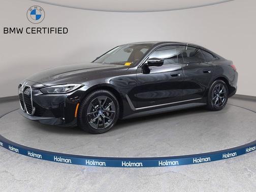 Black Sapphire Metallic 2023 BMW i4 Gran Coupe eDrive40