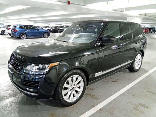 Santorini Black 2016 Land Rover Range Rover 3.0L Turbocharged Diesel HSE Td6