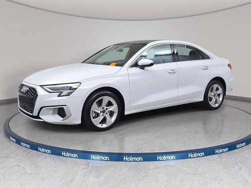 Glacier White Metallic 2023 Audi A3 40 Premium