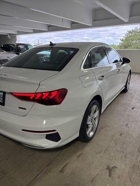 Glacier White Metallic 2023 Audi A3 40 Premium