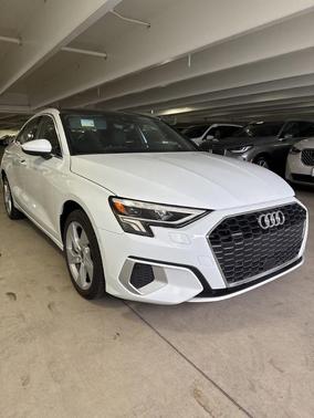 Glacier White Metallic 2023 Audi A3 40 Premium