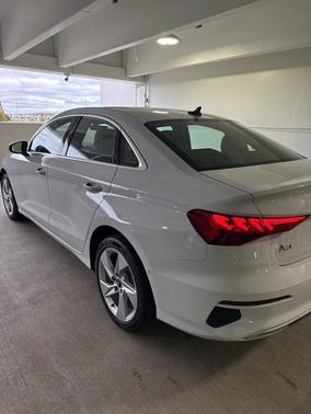 Glacier White Metallic 2023 Audi A3 40 Premium