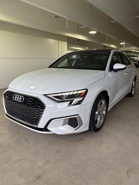 Glacier White Metallic 2023 Audi A3 40 Premium