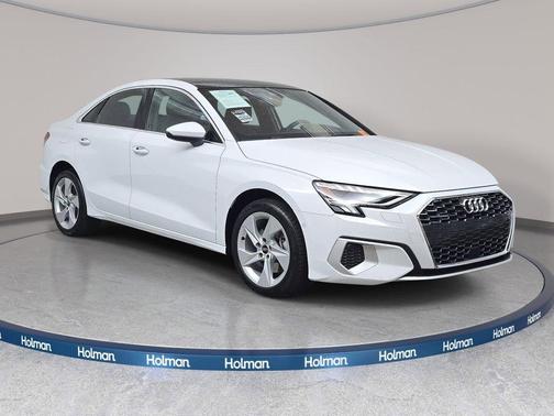 Glacier White Metallic 2023 Audi A3 40 Premium