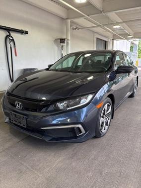 Light Blue 2019 Honda Civic LX