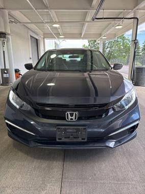 Light Blue 2019 Honda Civic LX