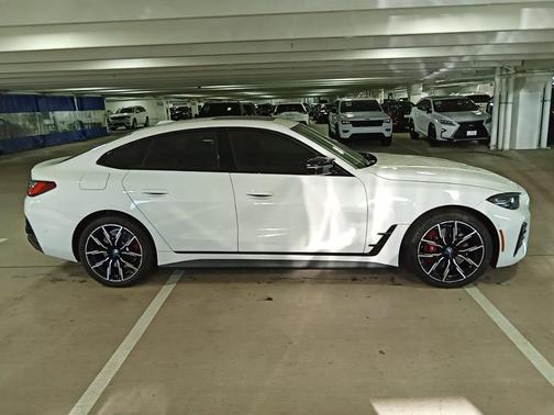 Alpine White 2024 BMW i4 Gran Coupe M50