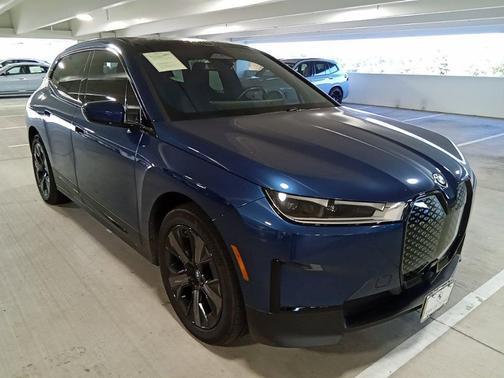 Blue 2024 BMW iX xDrive50