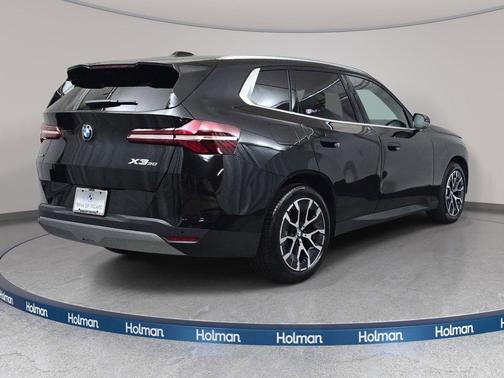 Black Sapphire Metallic 2025 BMW X3 30 xDrive