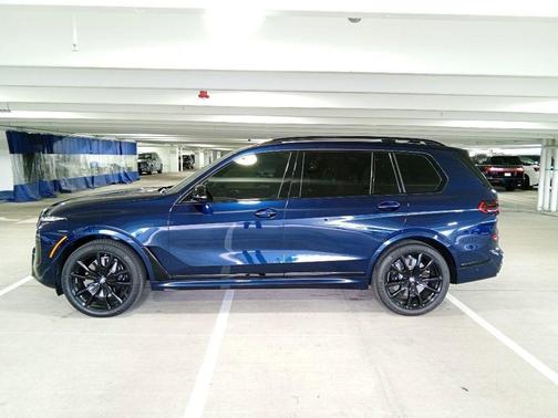Blue 2024 BMW X7 M60i