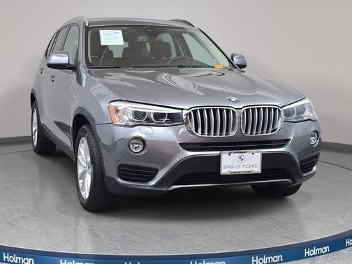 Space Gray Metallic 2015 BMW X3 xDrive28d