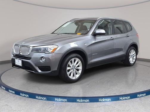 Space Gray Metallic 2015 BMW X3 xDrive28d