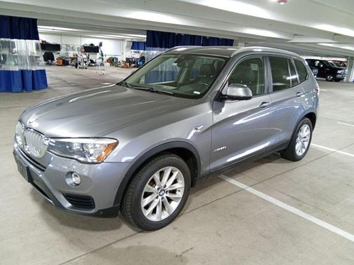 Space Gray Metallic 2015 BMW X3 xDrive28d