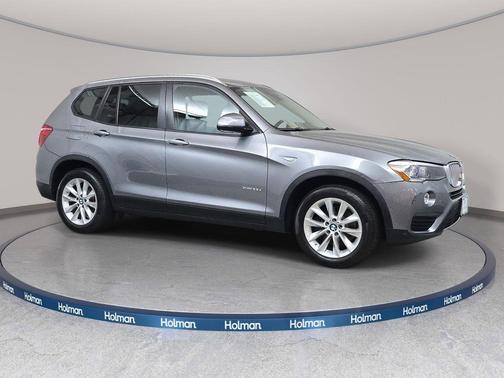 Space Gray Metallic 2015 BMW X3 xDrive28d