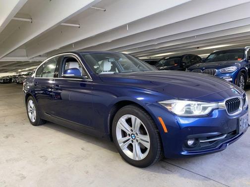 Mediterranean Blue Metallic 2017 BMW 330 i xDrive