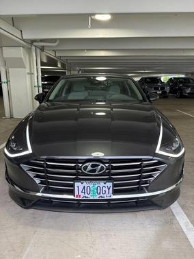 Portofino Gray 2021 Hyundai SONATA SE