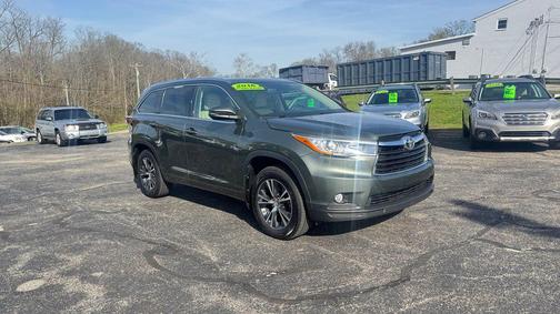 Alumina Jade Metallic 2016 Toyota Highlander XLE