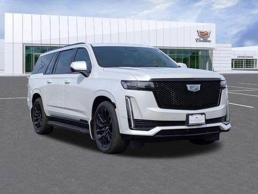Crystal White Tri-Coat 2022 Cadillac Escalade ESV Sport