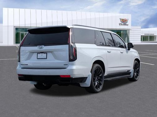Crystal White Tri-Coat 2022 Cadillac Escalade ESV Sport