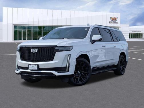 Crystal White Tri-Coat 2022 Cadillac Escalade ESV Sport