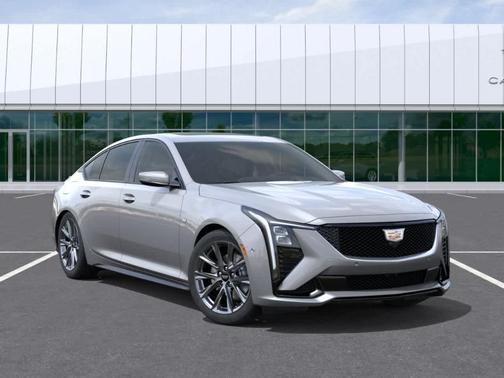 Silver Metallic 2026 Cadillac CT5 Sport RWD