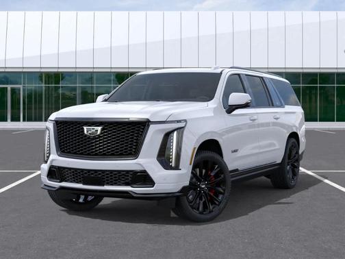 Vibrant White 2026 Cadillac Escalade ESV V-Series