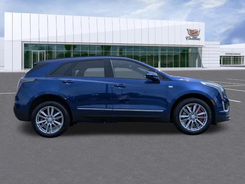 Opulent Blue Metallic 2023 Cadillac XT5 Sport