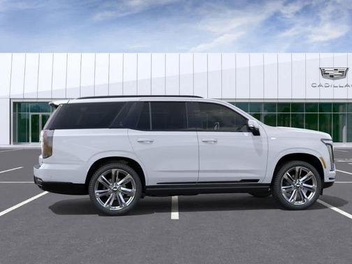 Vibrant White 2026 Cadillac Escalade 4WD Sport