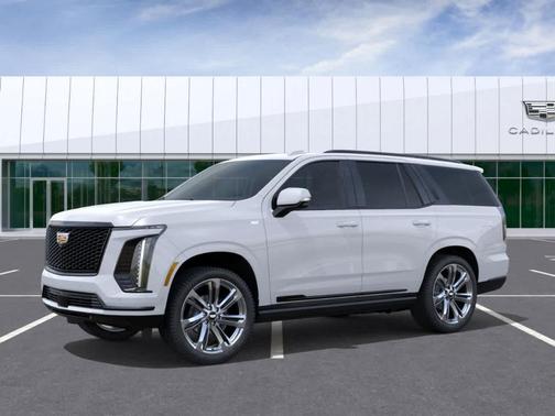 Vibrant White 2026 Cadillac Escalade 4WD Sport