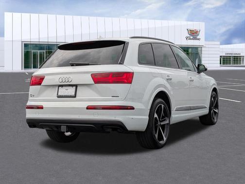 Carrara White 2019 Audi Q7 55 Prestige