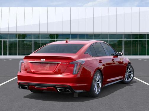 Radiant Red 2026 Cadillac CT5 Sport RWD