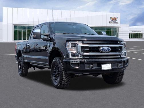 Agate Black 2020 Ford F-250 Platinum