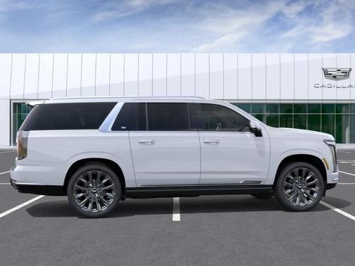Vibrant White 2026 Cadillac Escalade ESV 4WD Luxury