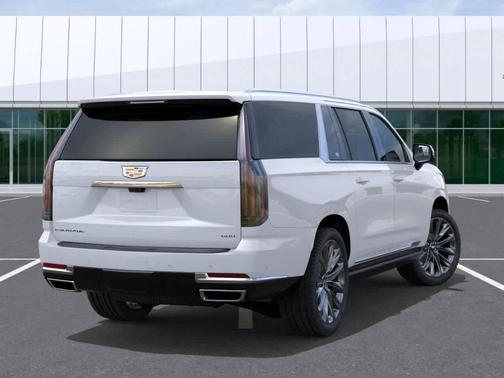 Vibrant White 2026 Cadillac Escalade ESV 4WD Luxury