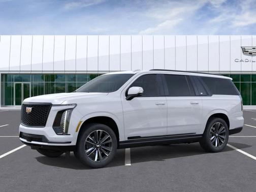 Vibrant White Metallic 2026 Cadillac Escalade ESV 4WD Sport