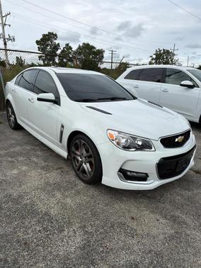 Heron White 2017 Chevrolet SS Base
