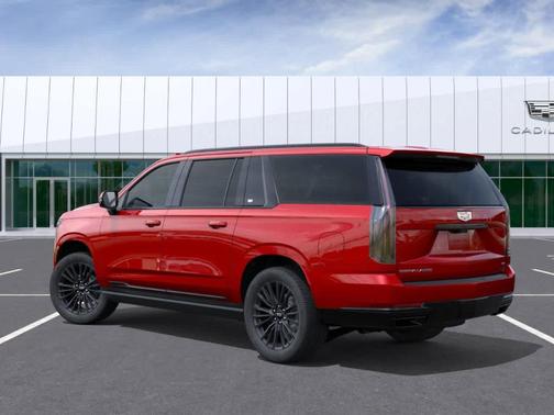 Radiant Red 2026 Cadillac Escalade ESV 4WD Platinum Sport