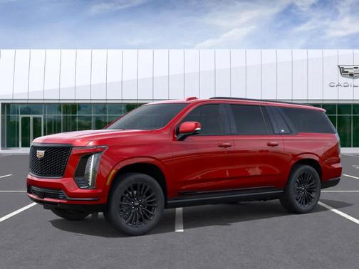 Radiant Red 2026 Cadillac Escalade ESV 4WD Platinum Sport