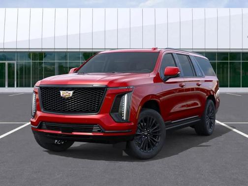 Radiant Red 2026 Cadillac Escalade ESV 4WD Platinum Sport