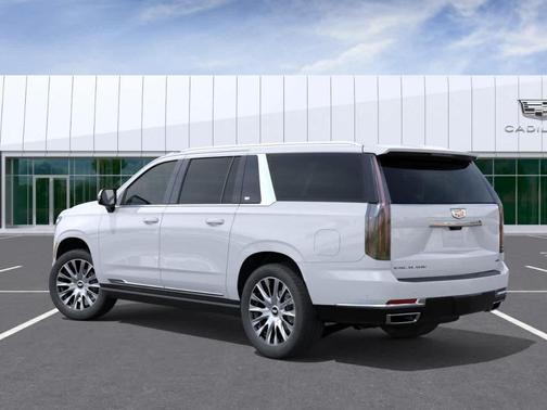 Vibrant White 2026 Cadillac Escalade ESV 4WD Platinum Luxury
