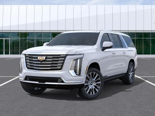 Vibrant White 2026 Cadillac Escalade ESV 4WD Platinum Luxury