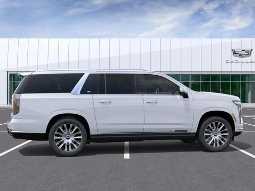 Vibrant White 2026 Cadillac Escalade ESV 4WD Platinum Luxury