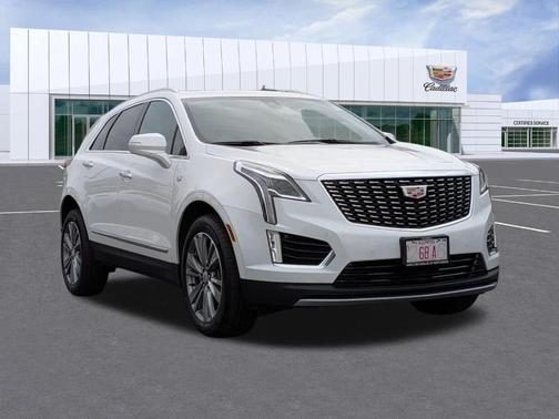 Crystal White Tri-Coat 2024 Cadillac XT5 Premium Luxury