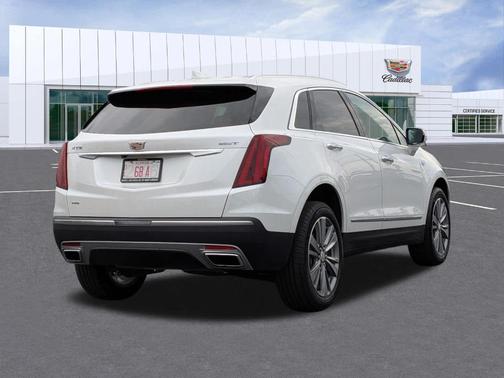 Crystal White Tri-Coat 2024 Cadillac XT5 Premium Luxury