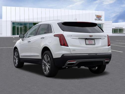 Crystal White Tri-Coat 2024 Cadillac XT5 Premium Luxury