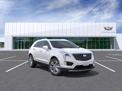 Crystal White Tri-Coat 2026 Cadillac XT5 Premium Luxury